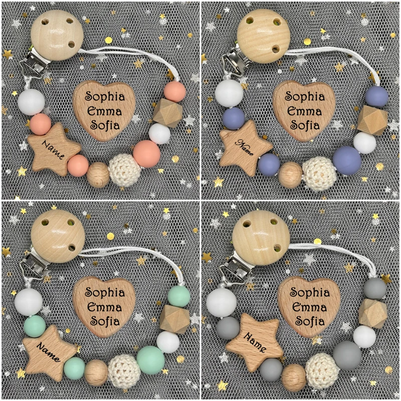 NEW Custom Name Handmade Perso - Baby Pacifier Clip 리뷰 및 가격