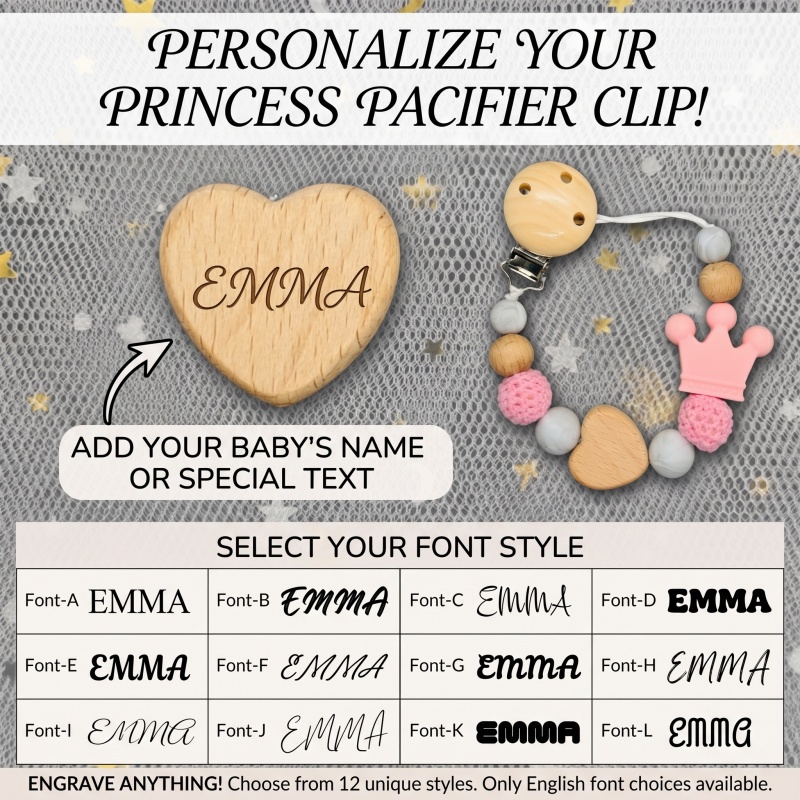 Personalized Baby Pacifier Cli - Baby Pacifier Clip 리뷰 및 가격