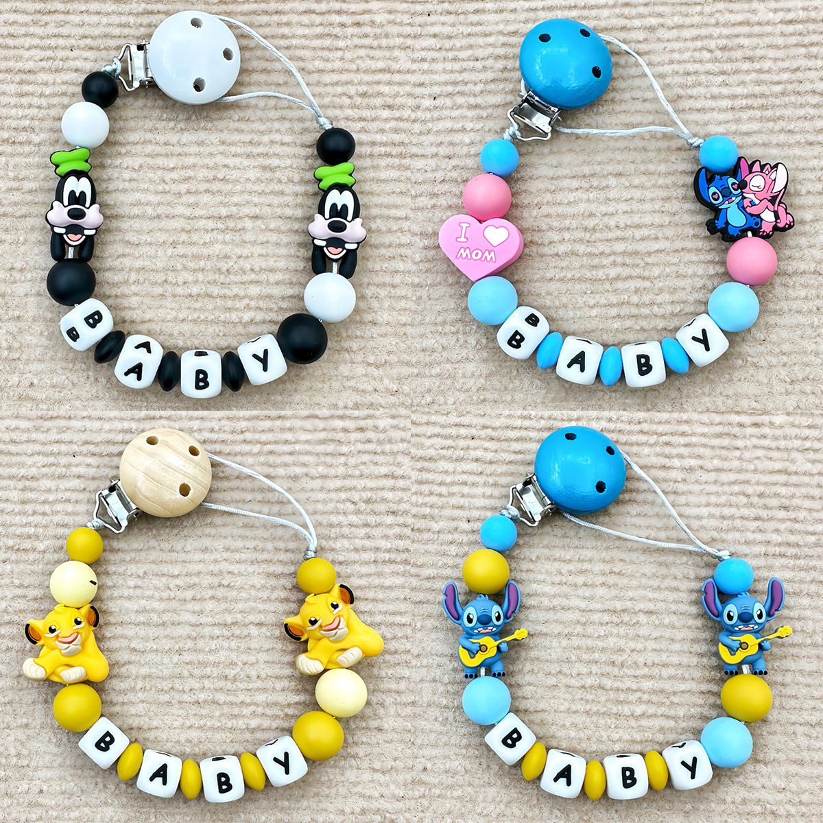 Customize Personalized Names L - Baby Pacifier Clip 리뷰 및 가격