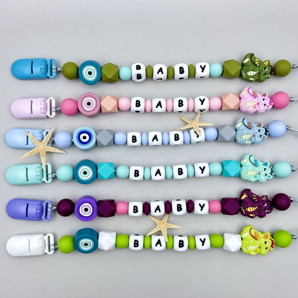 Custom English Russian Silicon - Baby Pacifier Clip 리뷰 및 가격