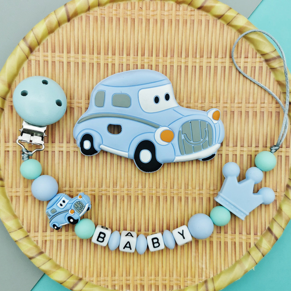 Custom English Russian Letter  - Baby Pacifier Clip 리뷰 및 가격