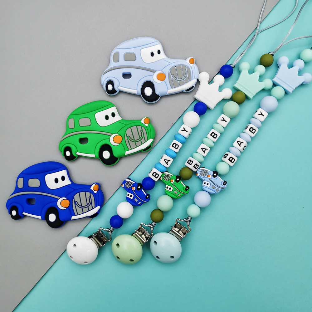 Custom English Russian Letter  - Baby Pacifier Clip 리뷰 및 가격