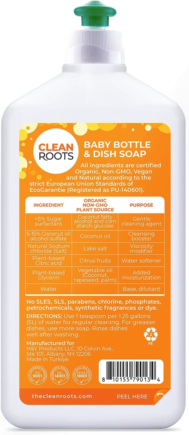 Plant-Based Baby Bottle & Dish - Baby Products Soap 리뷰 및 가격